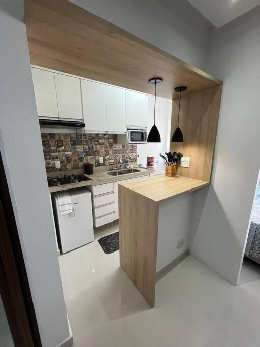 São Vicente Vista Mar, Moderno Para Relaxar. Apto Completo ! מראה חיצוני תמונה